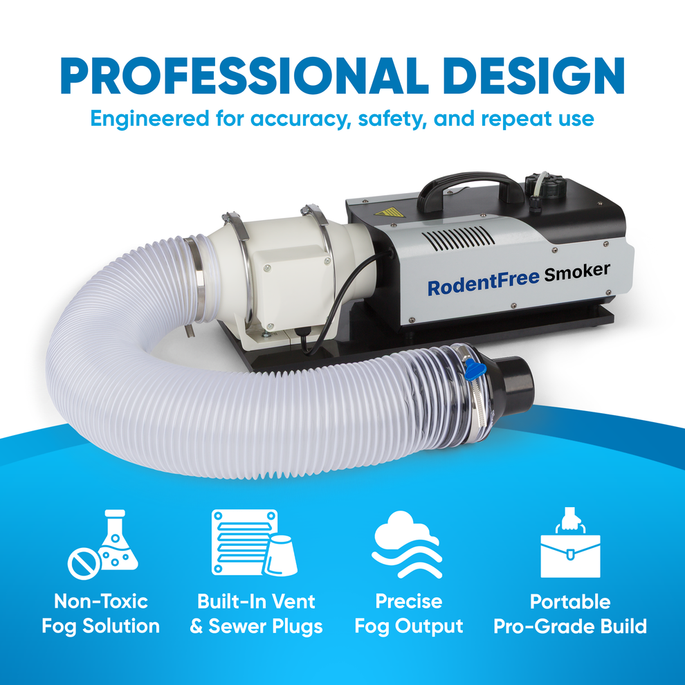 Professional Smoke Testing Machine for Rat Entry – Rodent Free