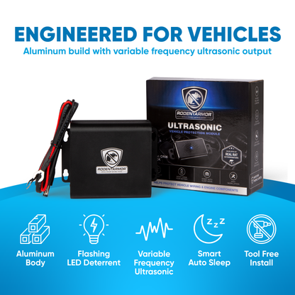 RodentArmor™ Ultrasonic Vehicle Rodent Deterrent