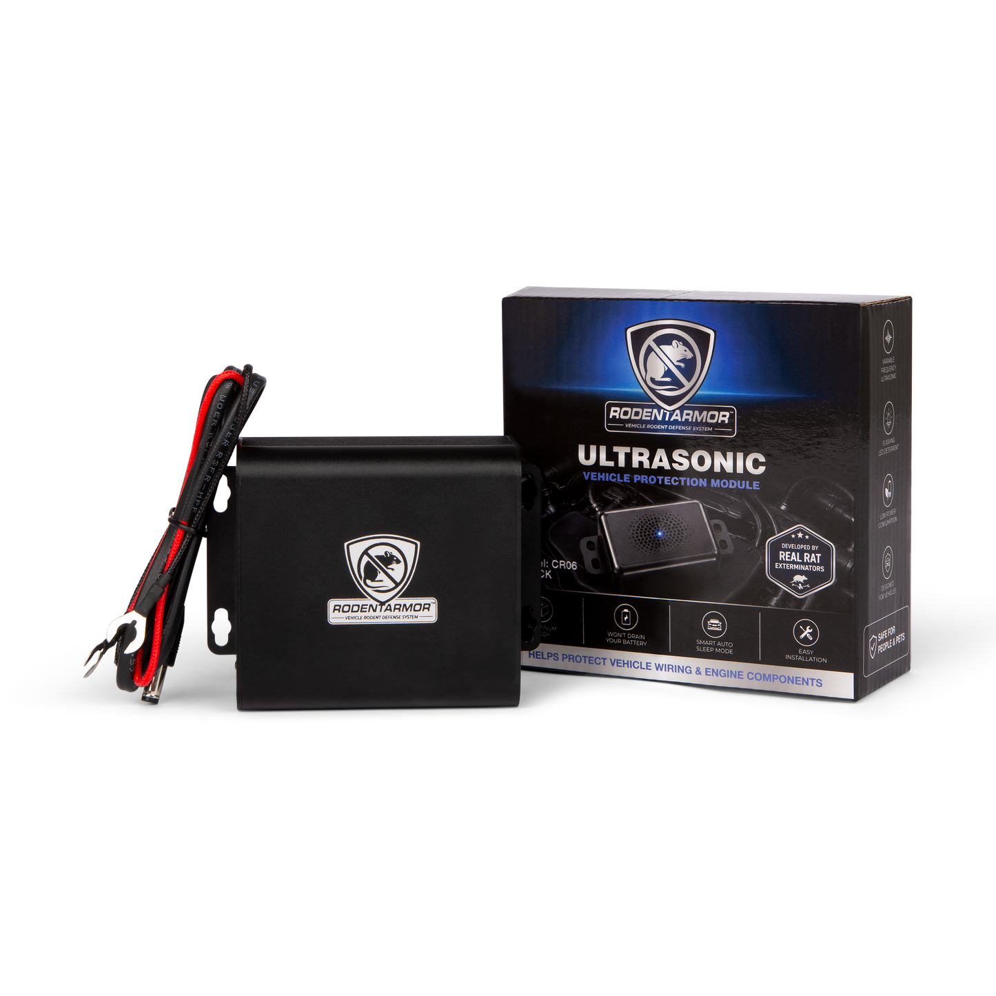 RodentArmor™ Ultrasonic Vehicle Rodent Deterrent