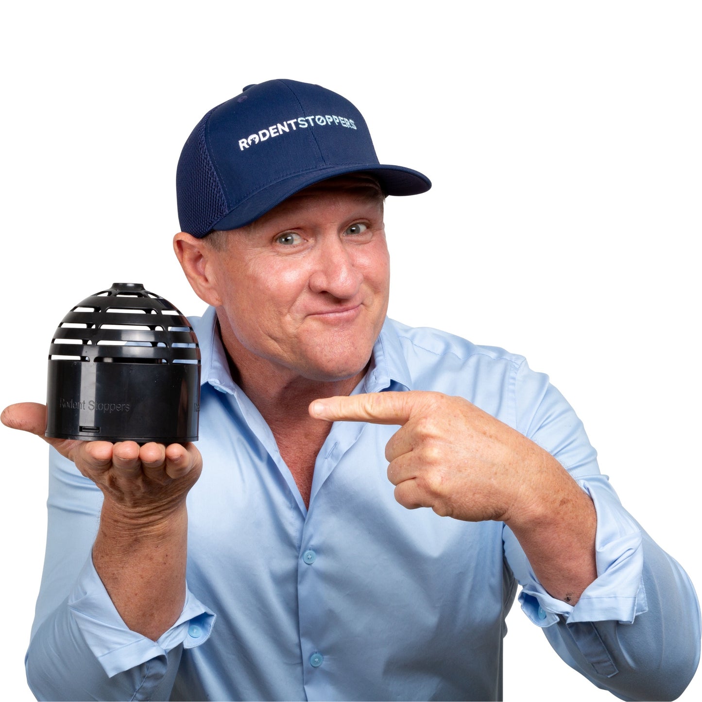 RatCapz Rodent-Proof Roof Vent Cap