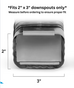 Downspout Rodent Guards Stainless Steel Inserts