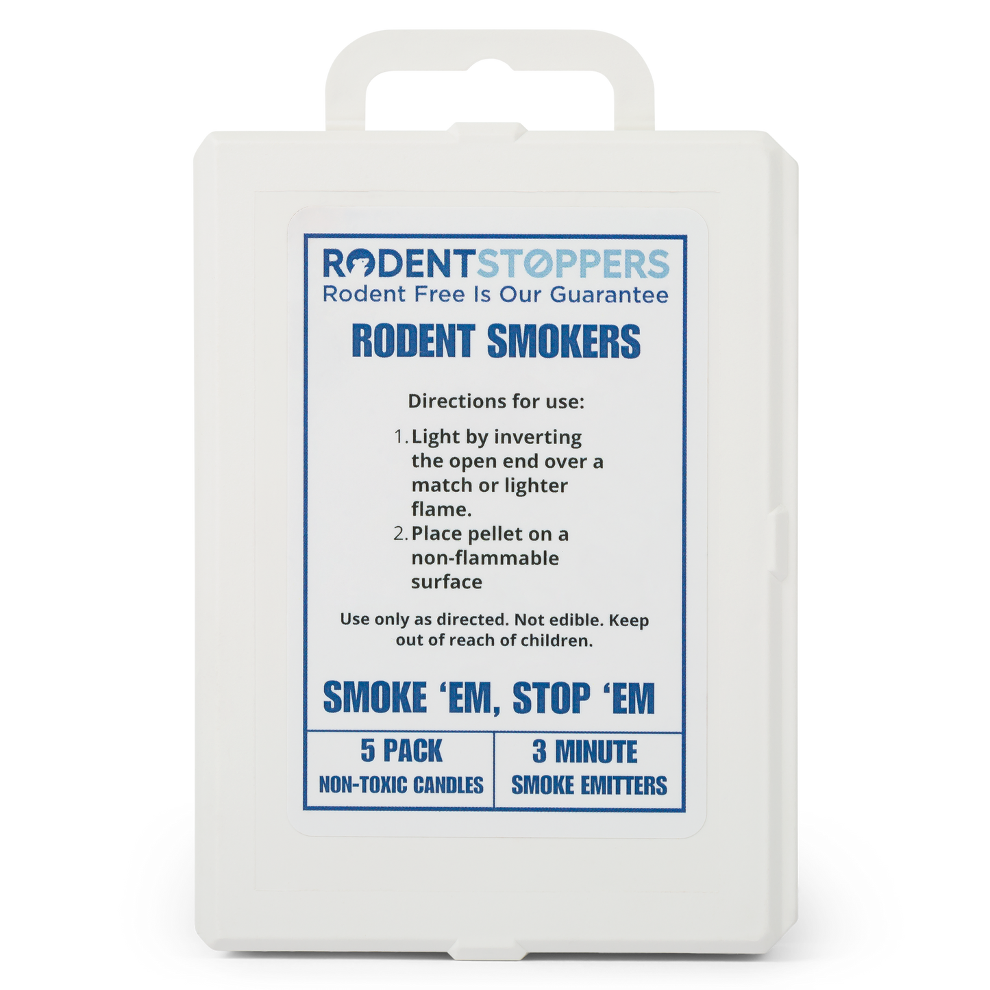 Non-Toxic Rodent Smoke Detection Candles