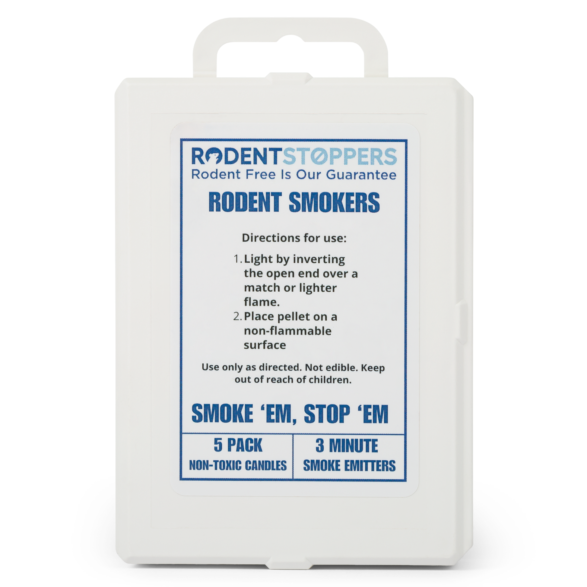Non-Toxic Rodent Smoke Detection Candles